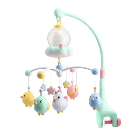 Baby bedside bell with light