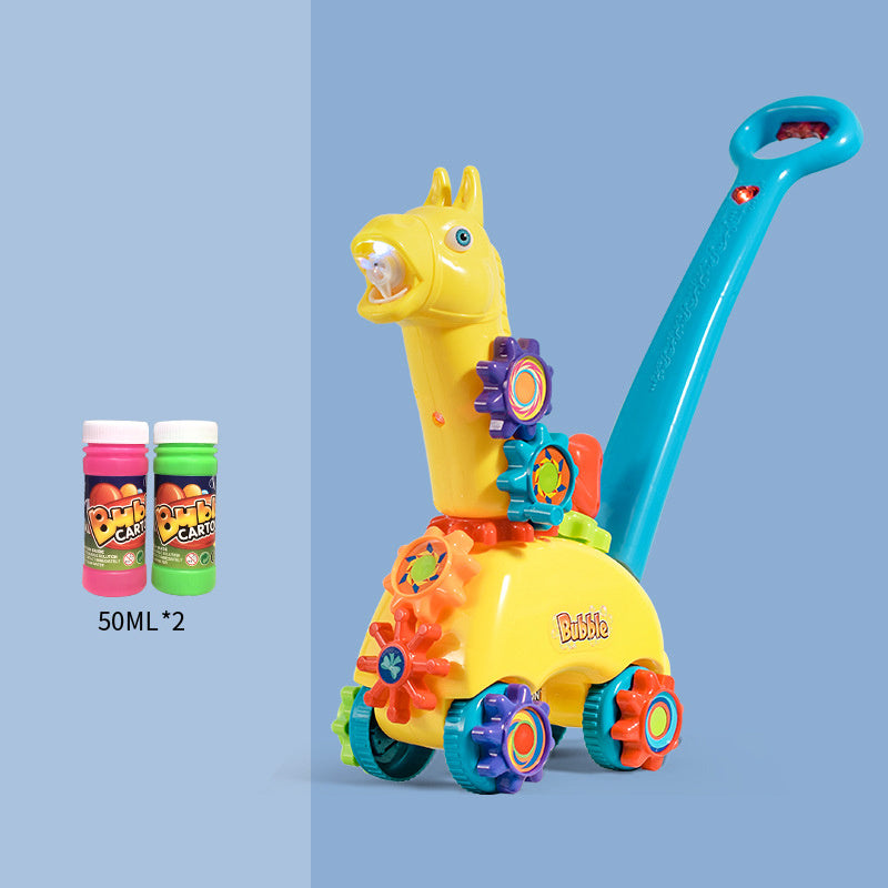 Automatic Outdoor Bubble Machine withsic And Light Mu