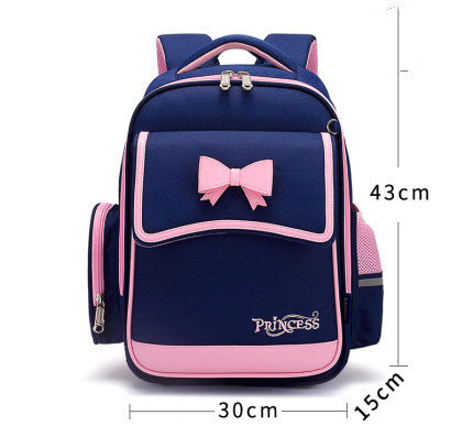 Babudou Schoolbag For Primary School Girls Grade 1-3-6 Children'S Bag 8-12 Girls' Light Double Blind Bag 5