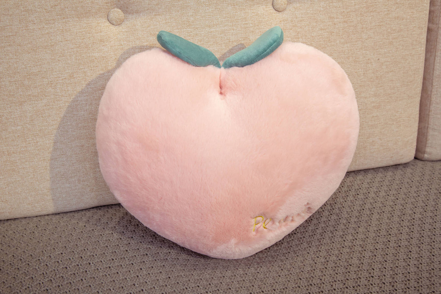 Creative Simulation Fruit Plush Toy Peach Cushion