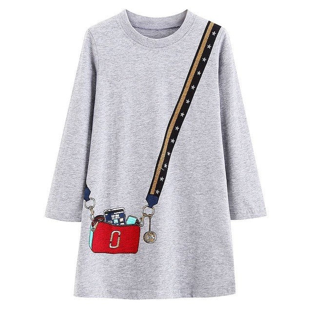 Baby girl clothes autumn and winter cotton children dress