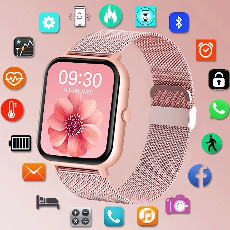 ZL54C Smart Watch AI Voice Assistant Heart Rate Blood Oxygen Sleep