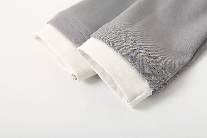 Boys' Cotton Long-sleeved Jumpsuit