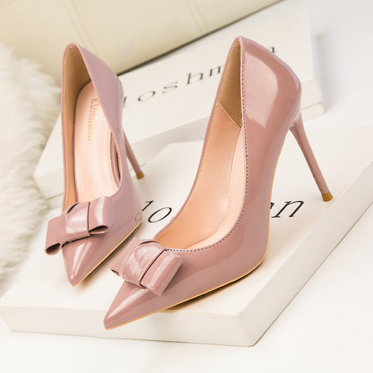 Shallow Mouth Pointed Sexy Thin High Heels Shoes