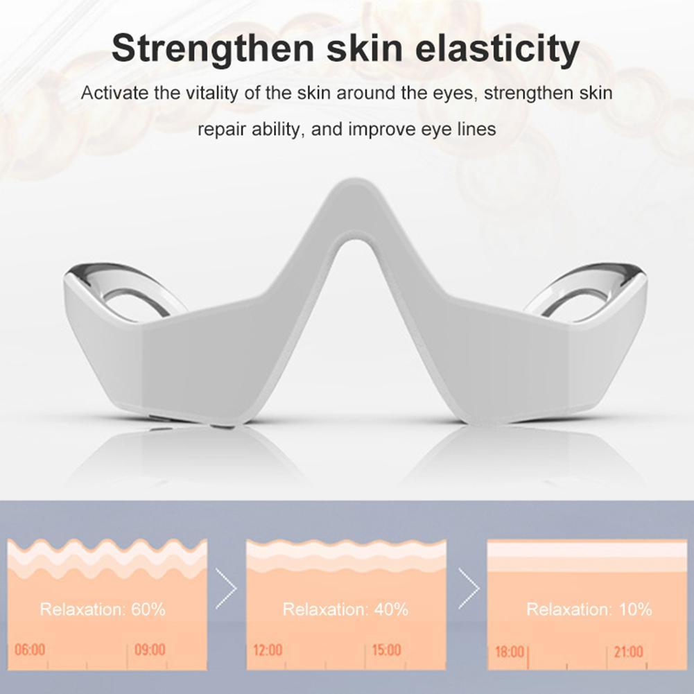 3D Eye Beauty Instrument Micro-Current Pulse Eye Relax Reduce Wrinkles And Dark Circle Remove Eye Bags Massager Beauty Tool