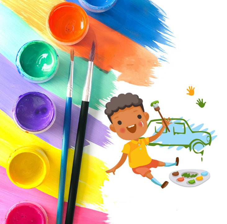 Children's Toy Stone Painting Set Girl Creative Handmade