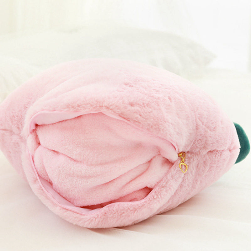 Creative Simulation Fruit Plush Toy Peach Cushion
