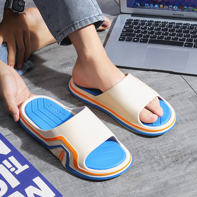 Outer Wear Home Non-slip Couple Bathroom Inside Bath Thick Bottom Sandal Mop