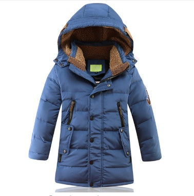 -30 Degree Children's Winter Jackets Duck Down Padded Children Clothing Big Boys Warm Winter Down Coat Thickening Outerwear