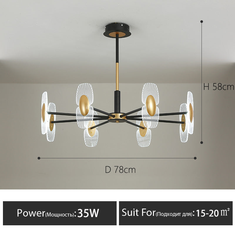 Golden Atmosphere Creative Nordic Study Lamp