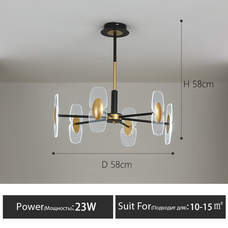 Golden Atmosphere Creative Nordic Study Lamp