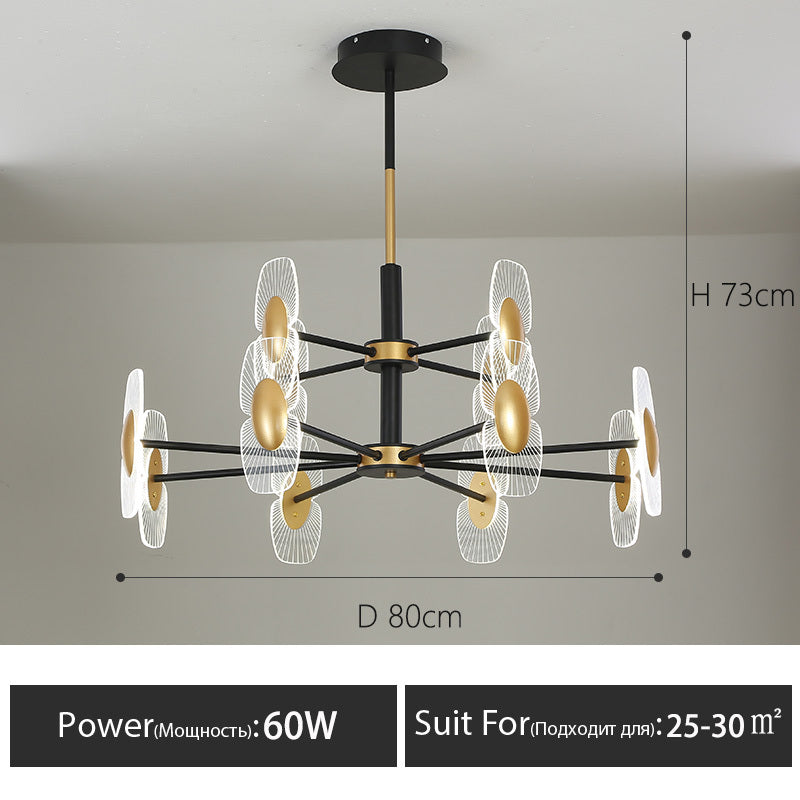 Golden Atmosphere Creative Nordic Study Lamp