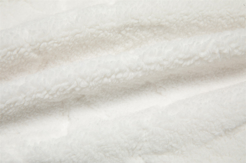 Fashion Lamb Plush Coat Men