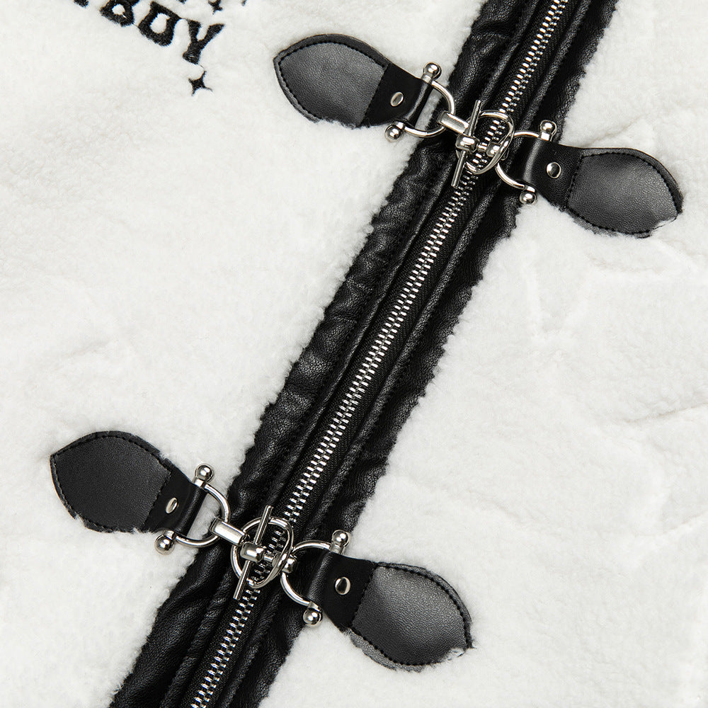 Fashion Lamb Plush Coat Men