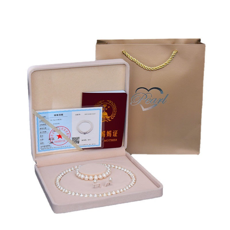 New Natural Freshwater Pearl Necklace Gift