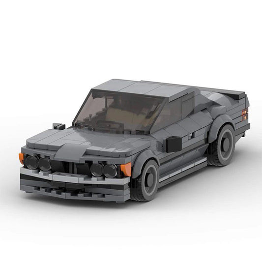 Racing Classic 8-grid Car Series Assembled Building Block Toys