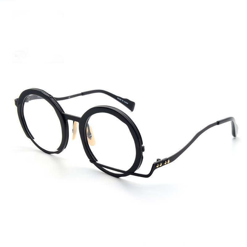 Fashion Retro Irregular Glasses Frame For Men And Women