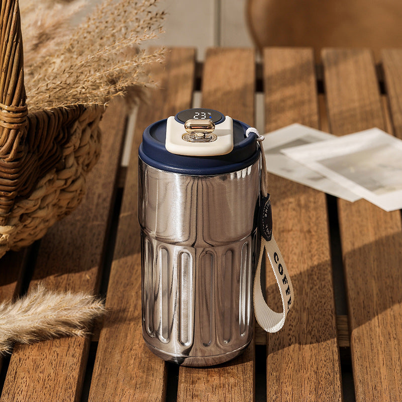 Smart Digital Thermal Bottle | Stainless Steel Insulated Cup 450ml