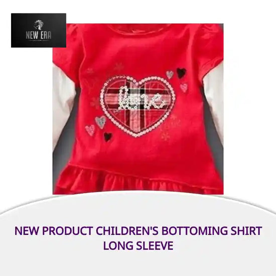 New Product Children's Bottoming Shirt Long Sleeve by@Outfy